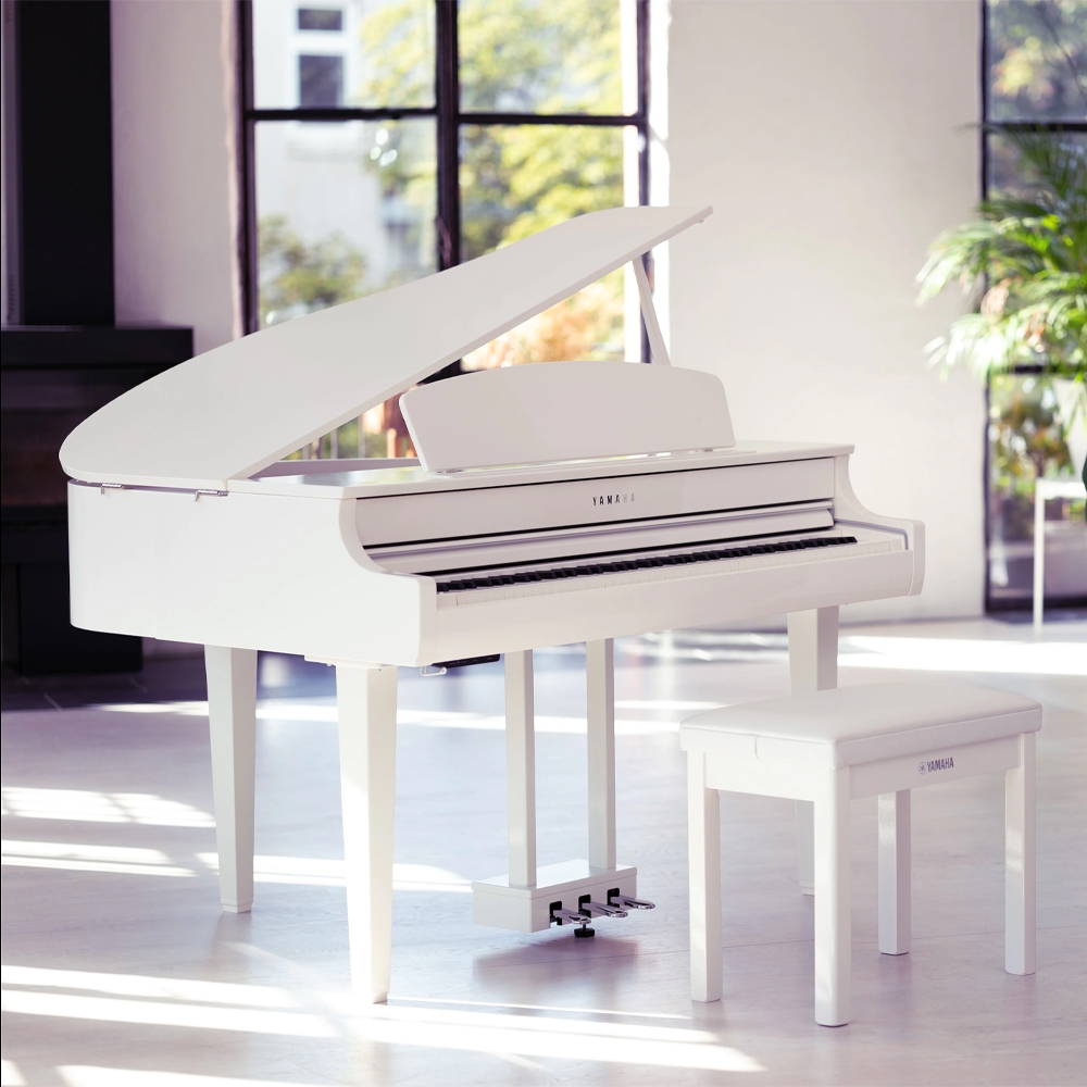 Piano Digital Clavinova CLP 765 GP WH Branco Yamaha